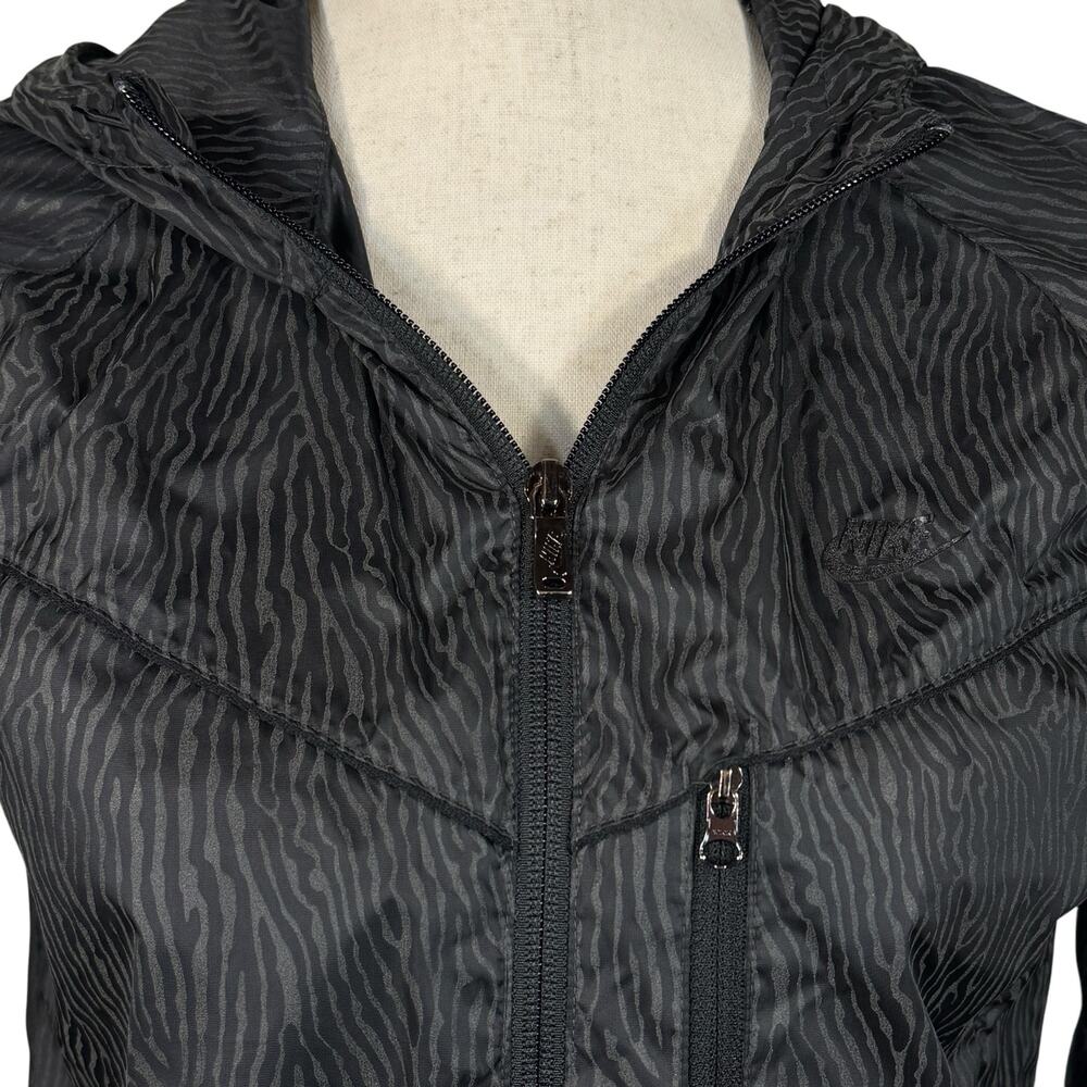 Nike Small Womens Windrunner Jacket Blacklight Fl… - image 2